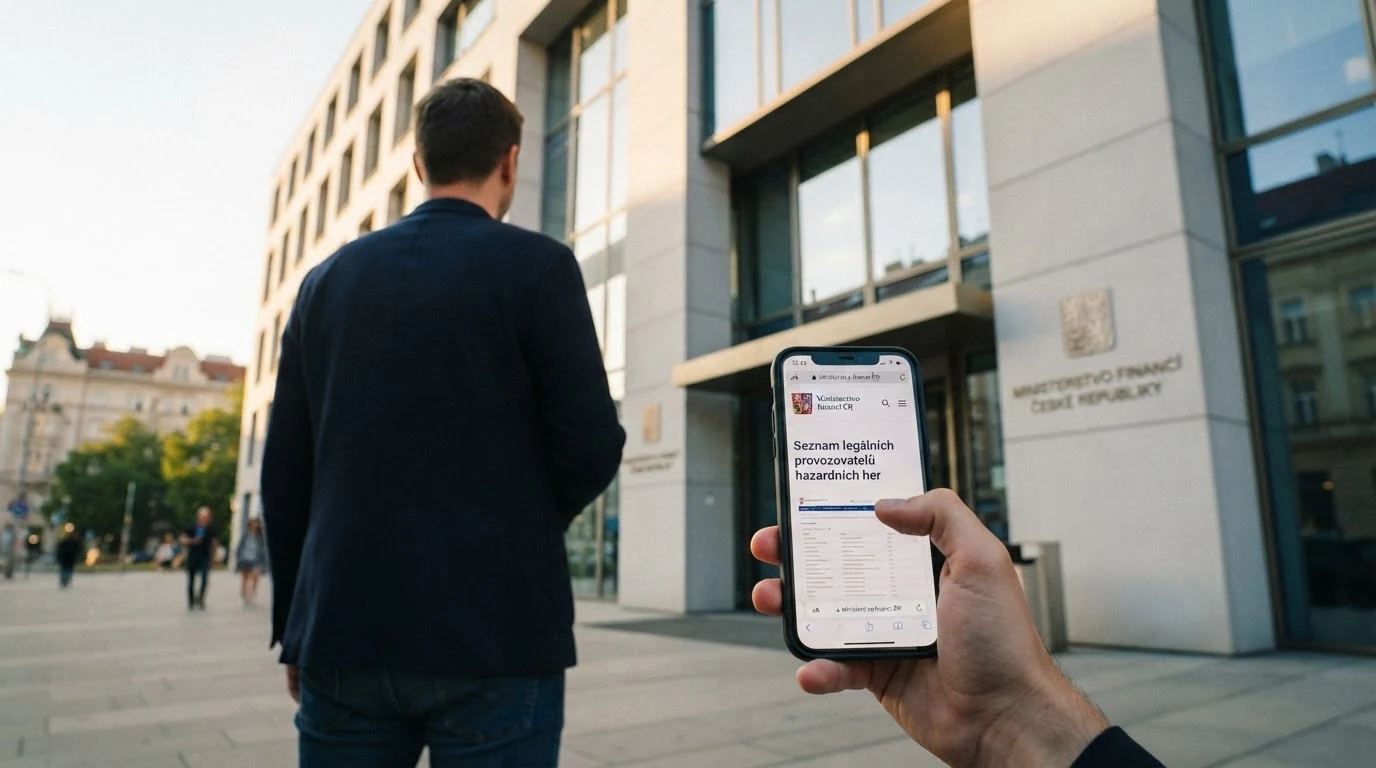 Budova Ministerstva financí ČR — licenčního úřadu pro hazardní hry