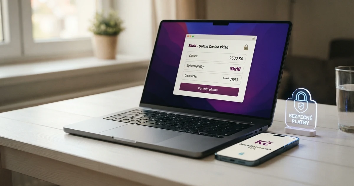 Platební formulář PayPal na obrazovce notebooku a mobilního telefonu vedle loga PayPal, na bílém pozadí